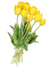 TULIPANY BUKIET TULIPANÓW GUMOWANE GUMOWE SILIKONOWE JAK ŻYWE