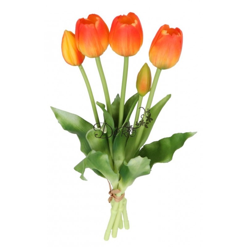 TULIPANY BUKIET TULIPANÓW GUMOWANE GUMOWE SILIKONOWE JAK ŻYWE