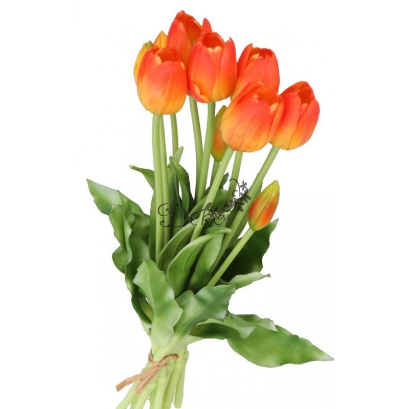 TULIPANY BUKIET TULIPANÓW GUMOWANE GUMOWE SILIKONOWE JAK ŻYWE