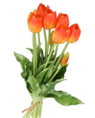 TULIPANY BUKIET TULIPANÓW GUMOWANE GUMOWE SILIKONOWE JAK ŻYWE