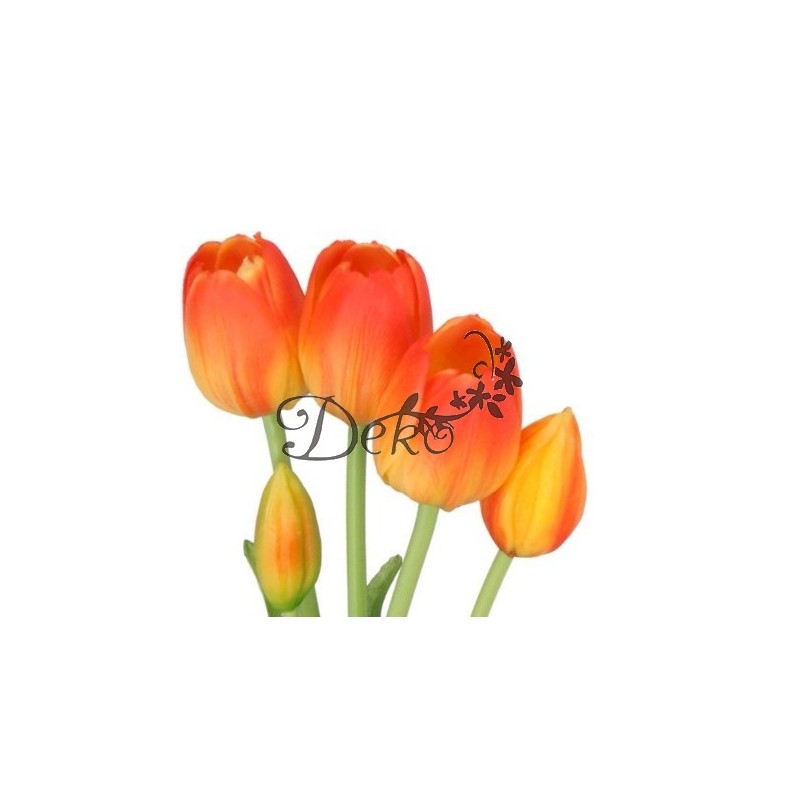 TULIPANY BUKIET TULIPANÓW GUMOWANE GUMOWE SILIKONOWE JAK ŻYWE