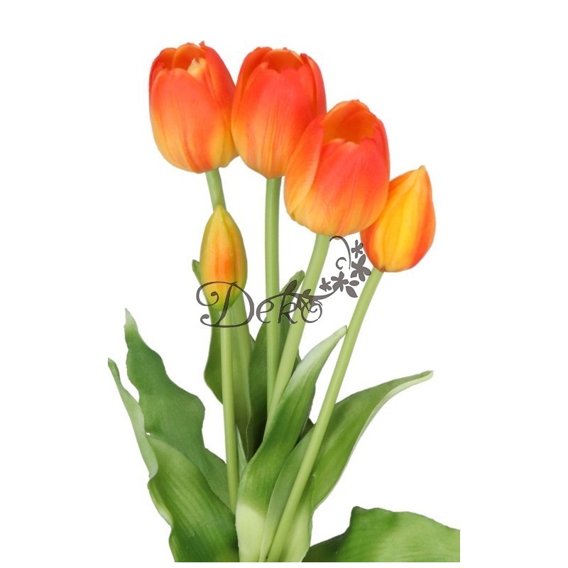 TULIPANY BUKIET TULIPANÓW GUMOWANE GUMOWE SILIKONOWE JAK ŻYWE