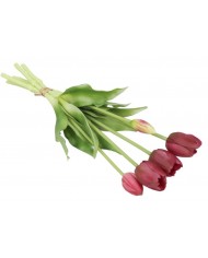 TULIPANY BUKIET TULIPANÓW GUMOWANE GUMOWE SILIKONOWE JAK ŻYWE