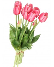 TULIPANY BUKIET TULIPANÓW GUMOWANE GUMOWE SILIKONOWE JAK ŻYWE