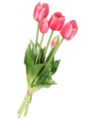 TULIPANY BUKIET TULIPANÓW GUMOWANE GUMOWE SILIKONOWE JAK ŻYWE