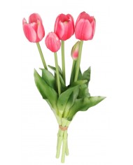 TULIPANY BUKIET TULIPANÓW GUMOWANE GUMOWE SILIKONOWE JAK ŻYWE