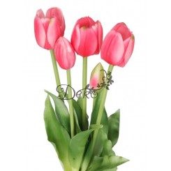 TULIPANY BUKIET TULIPANÓW GUMOWANE GUMOWE SILIKONOWE JAK ŻYWE