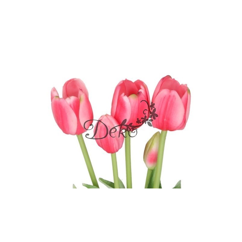 TULIPANY BUKIET TULIPANÓW GUMOWANE GUMOWE SILIKONOWE JAK ŻYWE