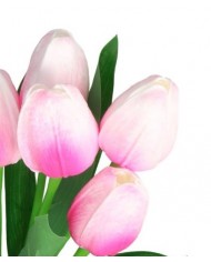 TULIPANY BUKIET TULIPANÓW GUMOWANE GUMOWE SILIKONOWE JAK ŻYWE