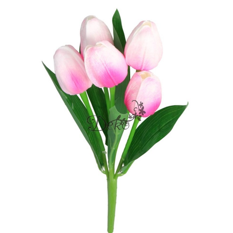 TULIPANY BUKIET TULIPANÓW GUMOWANE GUMOWE SILIKONOWE JAK ŻYWE