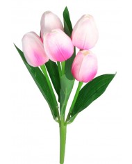 TULIPANY BUKIET TULIPANÓW GUMOWANE GUMOWE SILIKONOWE JAK ŻYWE