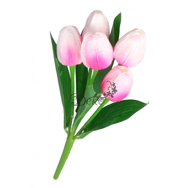 TULIPANY BUKIET TULIPANÓW GUMOWANE GUMOWE SILIKONOWE JAK ŻYWE
