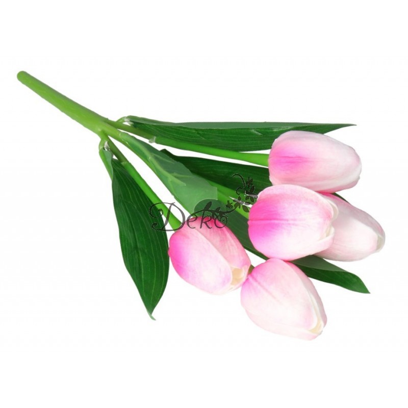 TULIPANY BUKIET TULIPANÓW GUMOWANE GUMOWE SILIKONOWE JAK ŻYWE
