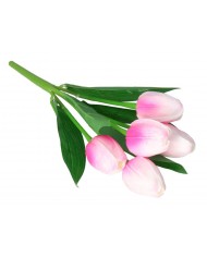 TULIPANY BUKIET TULIPANÓW GUMOWANE GUMOWE SILIKONOWE JAK ŻYWE