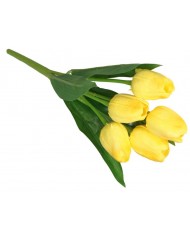 TULIPANY BUKIET TULIPANÓW GUMOWANE GUMOWE SILIKONOWE JAK ŻYWE