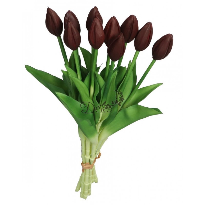 TULIPANY BUKIET TULIPANÓW GUMOWANE GUMOWE SILIKONOWE JAK ŻYWE