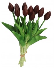 TULIPANY BUKIET TULIPANÓW GUMOWANE GUMOWE SILIKONOWE JAK ŻYWE