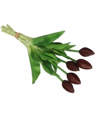 TULIPANY BUKIET TULIPANÓW GUMOWANE GUMOWE SILIKONOWE JAK ŻYWE