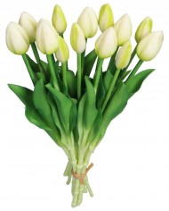 TULIPANY BUKIET TULIPANÓW GUMOWANE GUMOWE SILIKONOWE JAK ŻYWE 7SZT