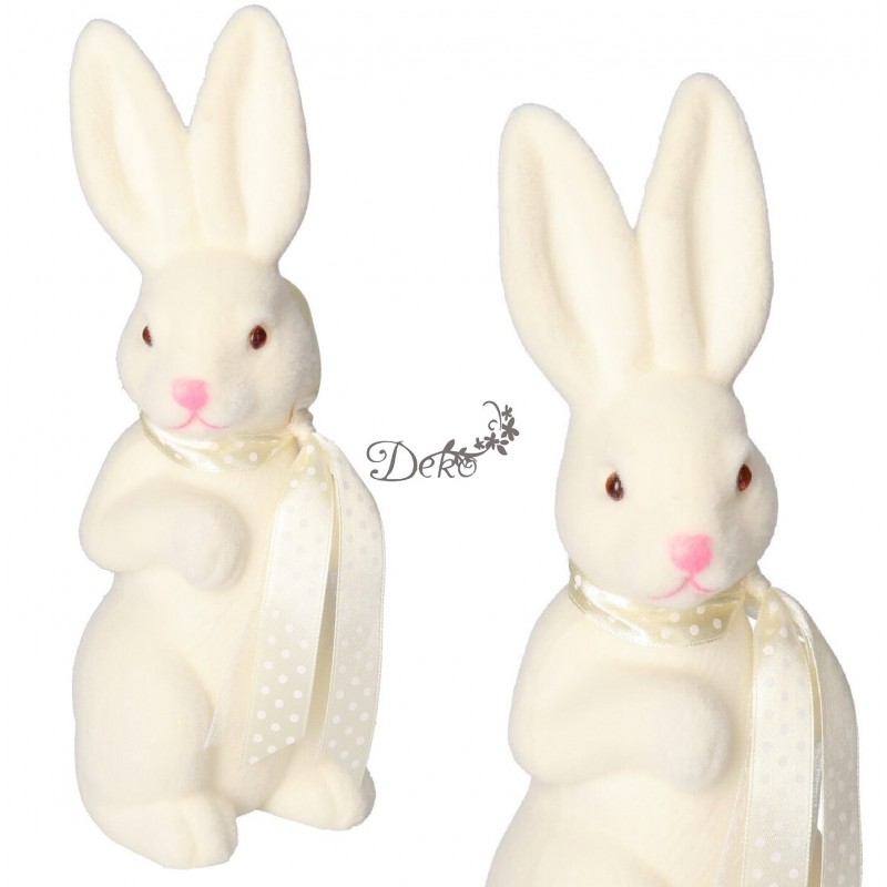 ZAJĄC ZAJĄCZEK WIELKANOCNY FIGURKA OZDOBA STROIK
