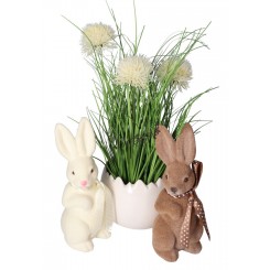 ZAJĄC ZAJĄCZEK WIELKANOCNY FIGURKA OZDOBA STROIK