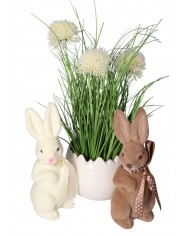 ZAJĄC ZAJĄCZEK WIELKANOCNY FIGURKA OZDOBA STROIK