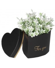 FLOWER BOX PUDEŁKO NA KWIATY SERCE DEKORACJE