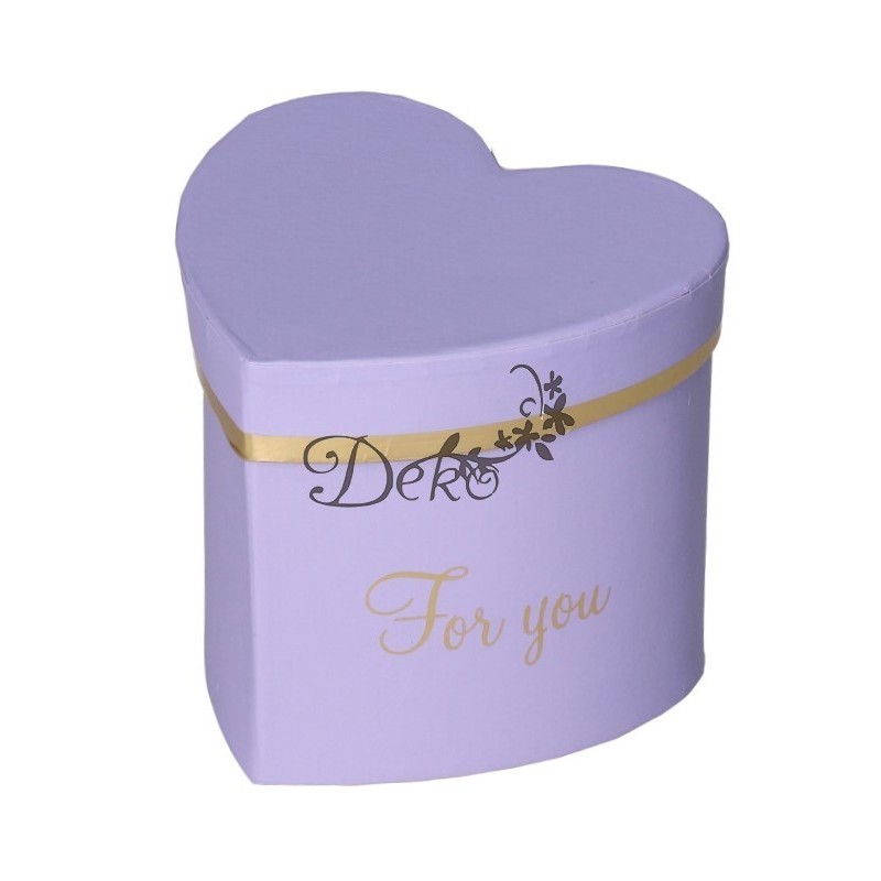 FLOWER BOX PUDEŁKO NA KWIATY SERCE DEKORACJE