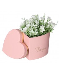 FLOWER BOX PUDEŁKO NA KWIATY SERCE DEKORACJE