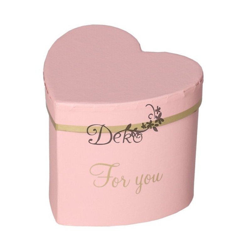 FLOWER BOX PUDEŁKO NA KWIATY SERCE DEKORACJE