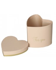 FLOWER BOX PUDEŁKO NA KWIATY SERCE DEKORACJE
