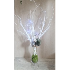 KORZEŃ SZTUCZNY PIANKOWY GAŁĄZKA DEKORACYJNA 80CM