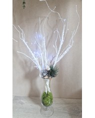 KORZEŃ SZTUCZNY PIANKOWY GAŁĄZKA DEKORACYJNA 80CM