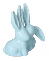 ZAJĄC ZAJĄCZEK CERAMICZNY WIELKANOCNY FIGURKA DO STROIKA