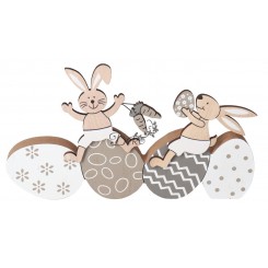 ZAJĄC ZAJĄCZEK WIELKANOCNY FIGURKA DO STROIKA JAJKO JAJKA