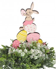 ZAJĄC ZAJĄCZEK WIELKANOCNY FIGURKA DO STROIKA JAJKO JAJKA
