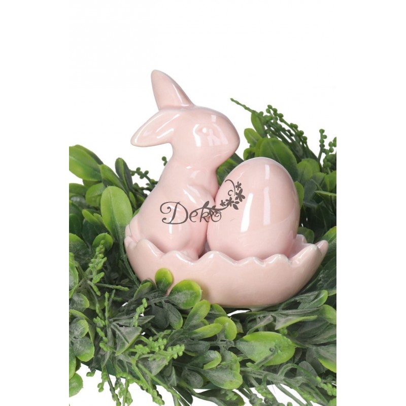 FIGURKA WIELKANOCNA ZAJĄC ZAJĄCZEK CERAMICZNY