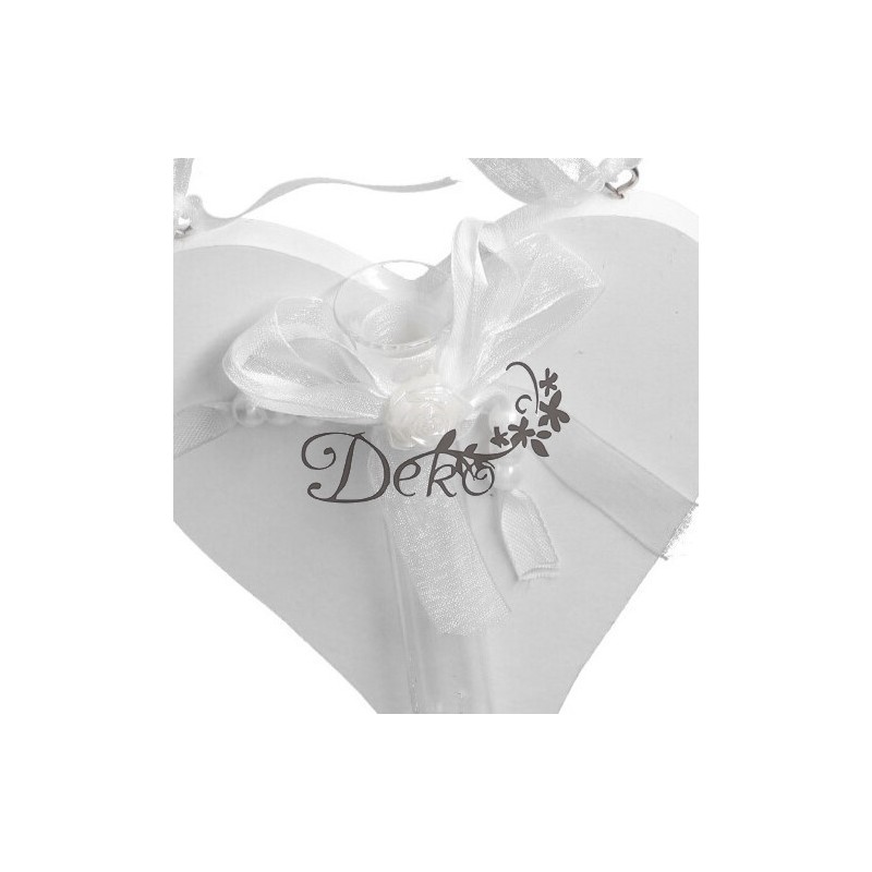 SERCE SERDUSZKO DREWNIANE ZAWIESZKA OZDOBA 1SZT