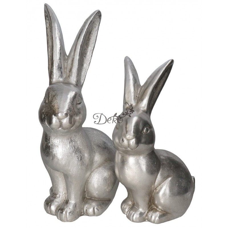 ZAJĄC ZAJĄCZEK CERAMICZNY WIELKANOCNY GIGANT FIGURKA