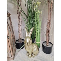 ZAJĄC ZAJĄCZEK CERAMICZNY WIELKANOCNY GIGANT FIGURKA