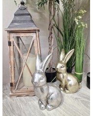 ZAJĄC ZAJĄCZEK CERAMICZNY WIELKANOCNY GIGANT FIGURKA