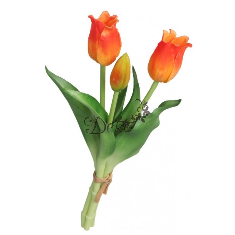 TULIPANY BUKIET TULIPANÓW GUMOWE GUMOWANE JAK ŻYWE