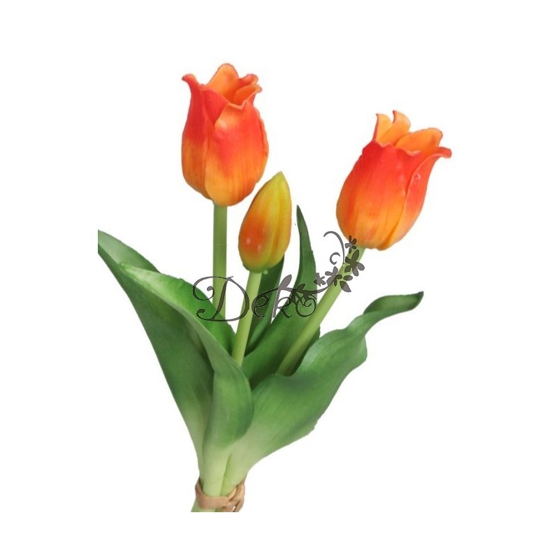 TULIPANY BUKIET TULIPANÓW GUMOWE GUMOWANE JAK ŻYWE