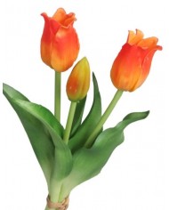 TULIPANY BUKIET TULIPANÓW GUMOWE GUMOWANE JAK ŻYWE