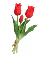 TULIPANY BUKIET TULIPANÓW GUMOWE GUMOWANE JAK ŻYWE