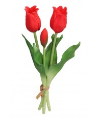 TULIPANY BUKIET TULIPANÓW GUMOWE GUMOWANE JAK ŻYWE