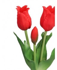 TULIPANY BUKIET TULIPANÓW GUMOWE GUMOWANE JAK ŻYWE