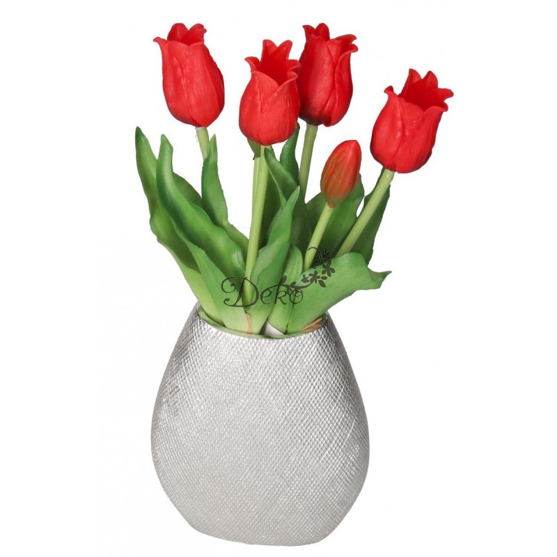 TULIPANY BUKIET TULIPANÓW GUMOWE GUMOWANE JAK ŻYWE