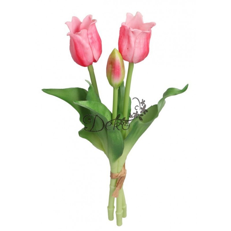 TULIPANY BUKIET TULIPANÓW GUMOWE GUMOWANE JAK ŻYWE