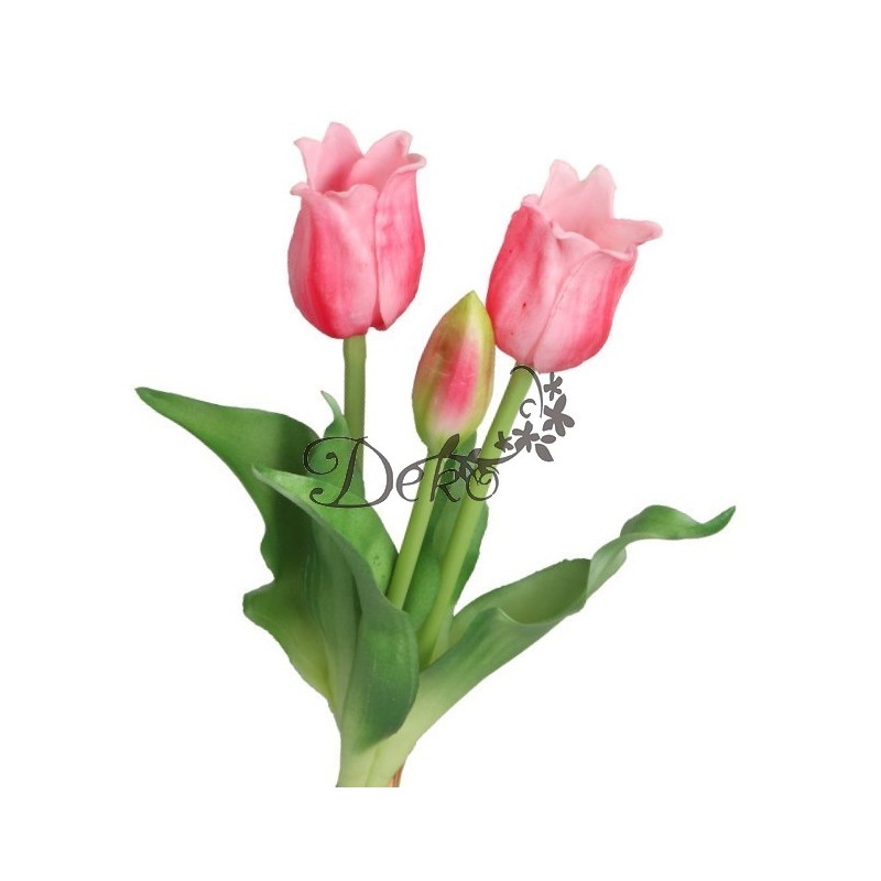 TULIPANY BUKIET TULIPANÓW GUMOWE GUMOWANE JAK ŻYWE